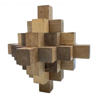 山中組木工房 木製パズル 19本組木