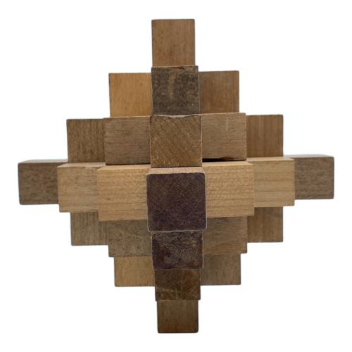 山中組木工房 木製パズル 19本組木