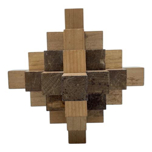 山中組木工房 木製パズル 19本組木｜トレファクONLINE