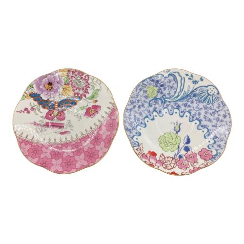 Wedgwood (ウェッジウッド) ティーカップ&ソーサー バタフライブルーム 2Pセット