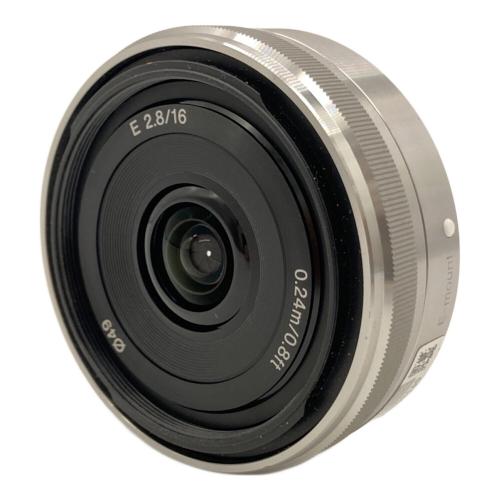 SONY (ソニー) 単焦点レンズ E-mount SEL16F28 16mm F2.8 6802160