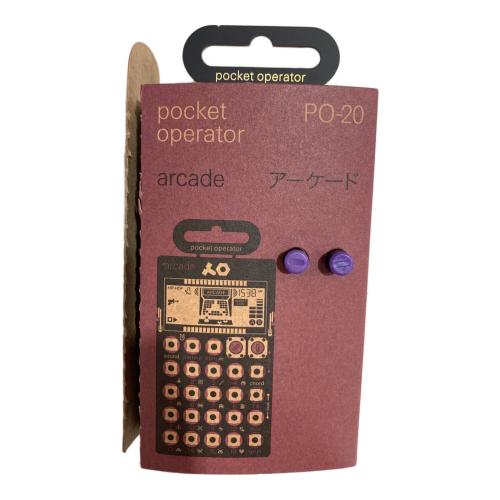 Teenage Engineering (ティーンネイジ・エンジニアリング) シンセサイザー  PO-20 アーケード