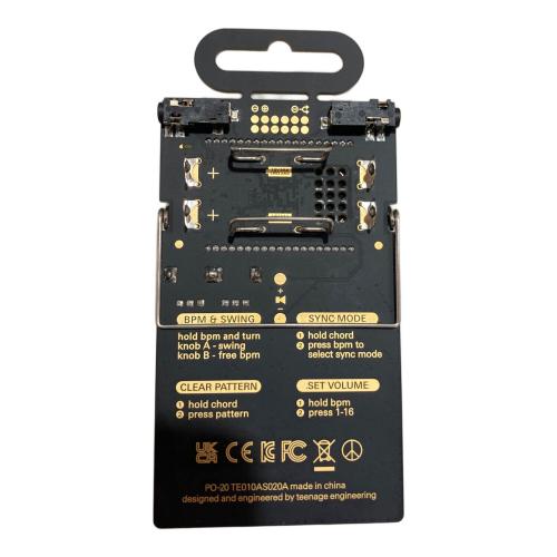 Teenage Engineering (ティーンネイジ・エンジニアリング) シンセサイザー  PO-20 アーケード