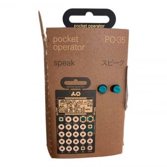 Teenage Engineering (ティーンネイジ・エンジニアリング) シンセサイザー PO-35 スピーク