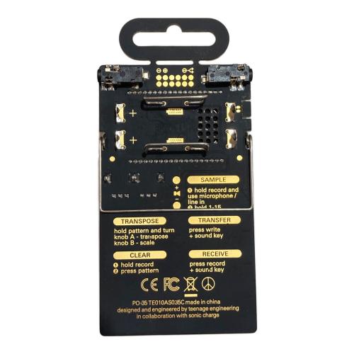 Teenage Engineering (ティーンネイジ・エンジニアリング) シンセサイザー PO-35 スピーク