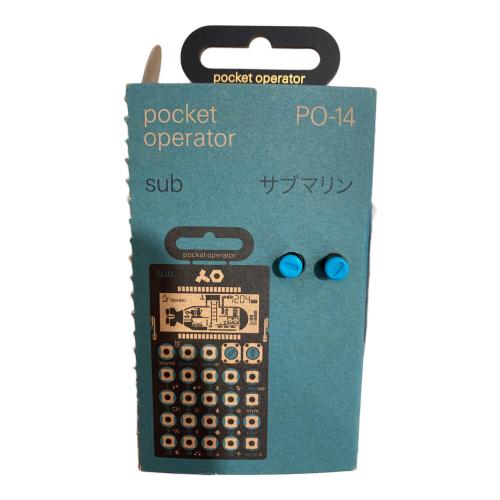 Teenage Engineering (ティーンネイジ・エンジニアリング) シンセサイザー PO-14 サブマリン