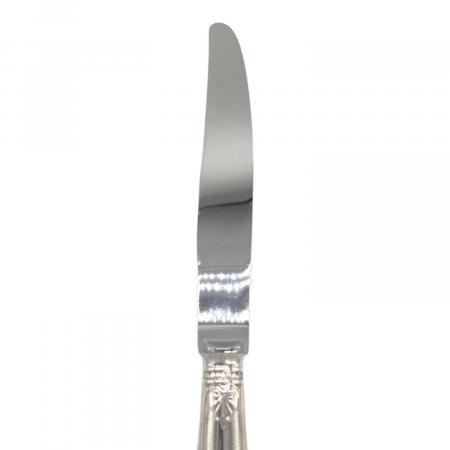 Christofle マルメゾン シルバープレート ディナーナイフ 4本 新品 Christofle (クリストフル) テーブルナイフ マルメゾン シルバー