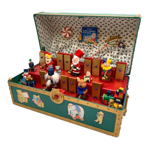 ミスタークリスマス　サンタミュージカル トイチェスト(美品) Mr.Christmas（ミスタークリスマス） Santa's Musical Toy Chest
