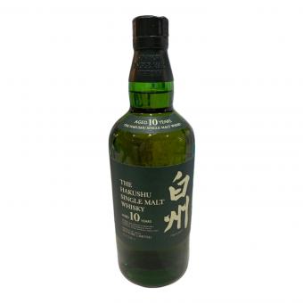 サントリー ジャパニーズウィスキー 700ml 箱無 白州 10年 未開封