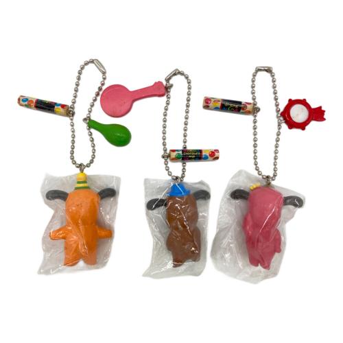 明治製菓 (メイジセイカ) キーホルダー 7匹 マーブルわんちゃん