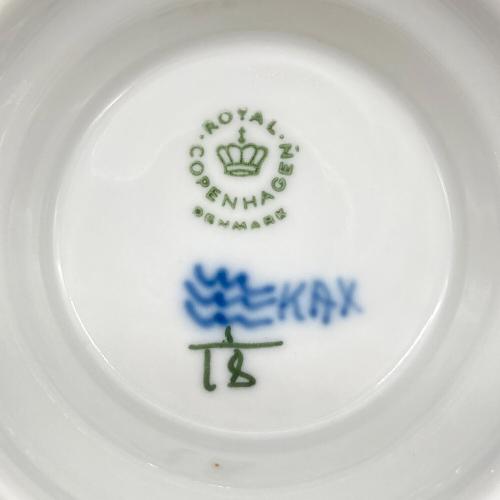 ROYAL COPENHAGEN (ロイヤル・コペンハーゲン) ケーキディッシュ ブルーフルーテッド・プレイン