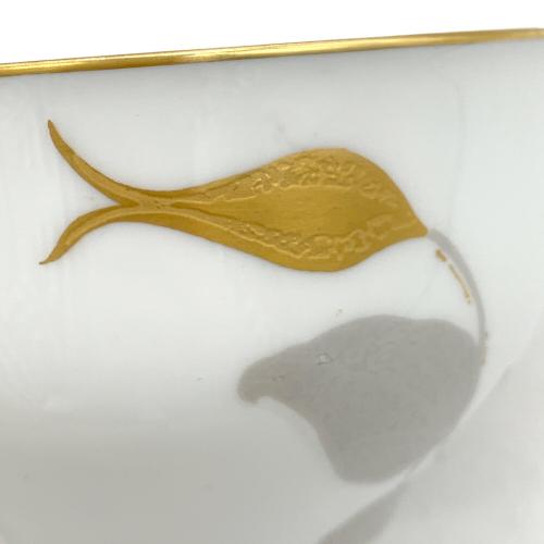 大倉陶園 (オオクラトウエン) カップ&ソーサー 金蝕バラ