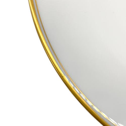 大倉陶園 (オオクラトウエン) ケーキ皿 約20㎝ 金蝕バラ