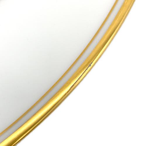 大倉陶園 (オオクラトウエン) ケーキ皿 約20㎝ 金蝕バラ