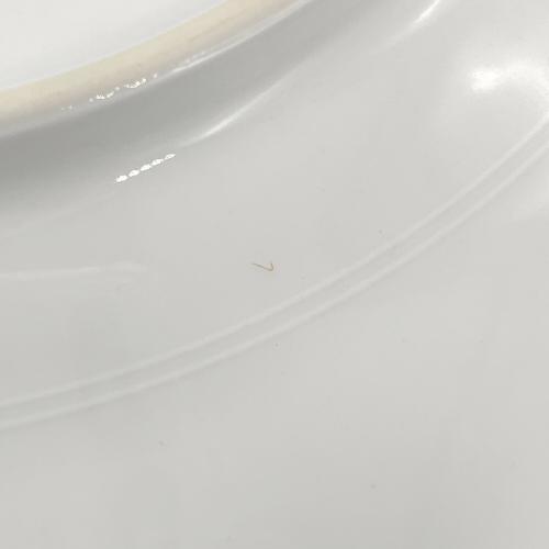 大倉陶園 (オオクラトウエン) ケーキ皿 約20㎝ 金蝕バラ