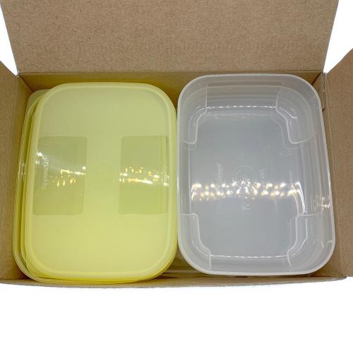 Tupperware (タッパーウェア) フリーザーメイト グリーンボックス ジェントルイエロー