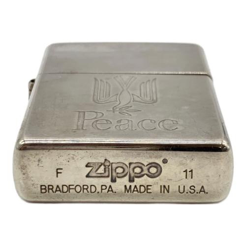 ZIPPO 2011年製 peace｜トレファクONLINE