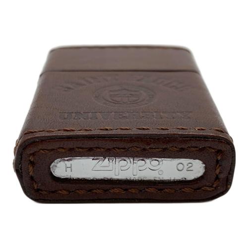 ZIPPO 2002年製 ブラウン/SAINT PAUL'S UNIVERSITY