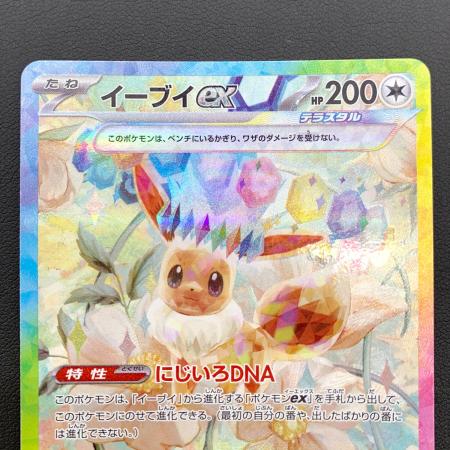 イーブイex SAR 3枚 テラスタルフェス 223 224/187 ポケモンカード イーブイEX 223/187 SAR テラスタルフェスex