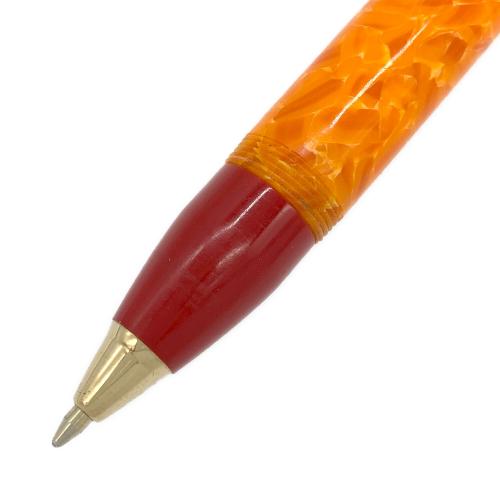 DELTA（デルタ）ドルチェビータ フェデリコ ボールペン オレンジ×レッド