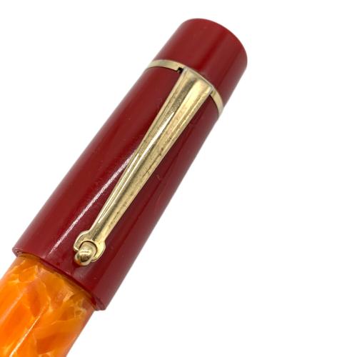 DELTA（デルタ）ドルチェビータ フェデリコ ボールペン オレンジ×レッド