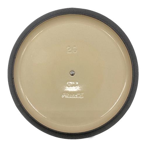 LE CREUSET (ルクルーゼ) ココットロンド 20㎝ 両手鍋 レッド 16344