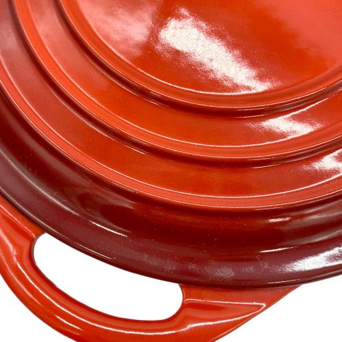 LE CREUSET (ルクルーゼ) ココットロンド 20㎝ 両手鍋 レッド 16344
