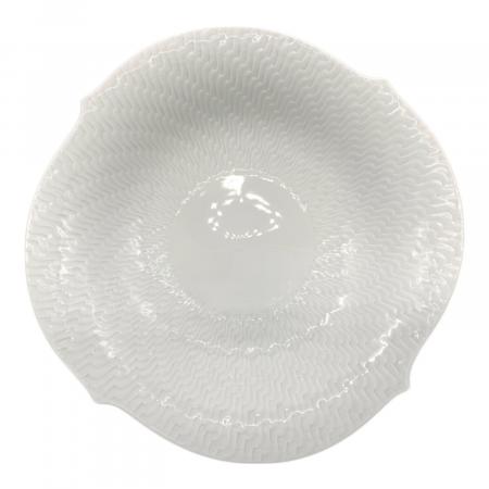 ⭐️マイセン　波の戯れ⭐️2枚　ファンシーディッシュ　未使用品 Meissen (マイセン) 深皿 29439 波の戯れホワイト サラダディッシュ