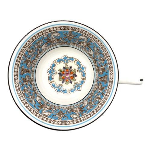 Wedgwood (ウェッジウッド) カップ&ソーサー フロレンティーン・ターコイズ 2Pセット