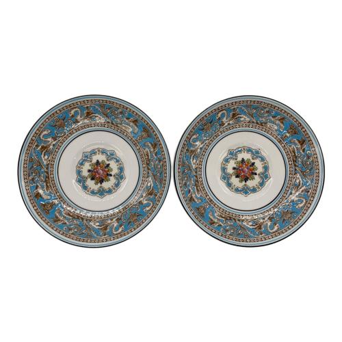 Wedgwood (ウェッジウッド) カップ&ソーサー フロレンティーン・ターコイズ 2Pセット