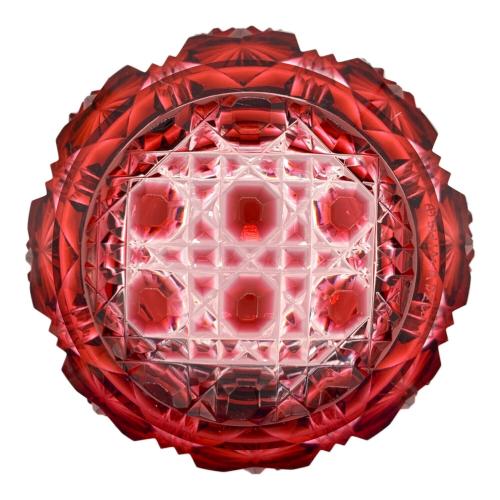 薩摩切子 (サツマキリコ) お猪口 復元 島津薩摩切子