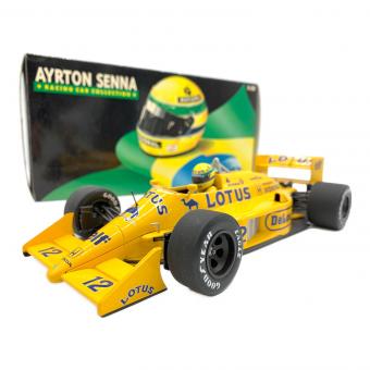 MINICHAMPS (ミニチャンプス) AYRTON SENNA 1/18 HONDA LOTUS ミニカー