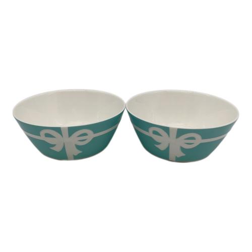 TIFFANY & Co. (ティファニー) ボウルセット 本体のみ ブルーリボンボウル 2Pセット
