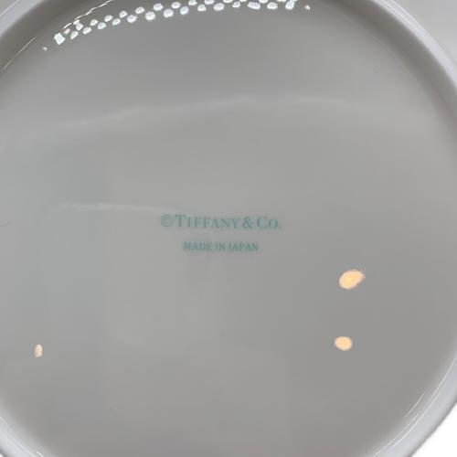 TIFFANY & Co. (ティファニー) デザートプレート プラチナブルーバンド