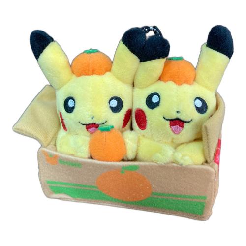 Pokemon Center (ポケモンセンター) ペアピカチュウとえひめみかん マスコット