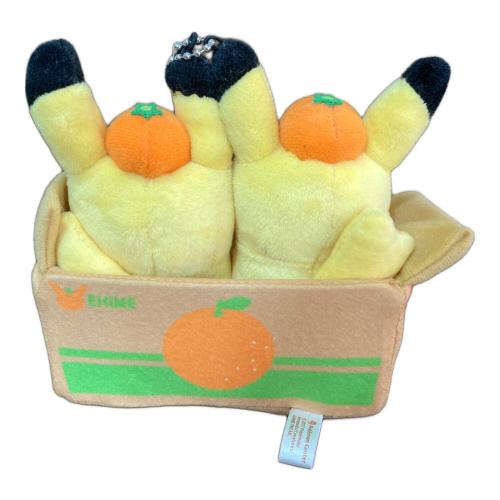 Pokemon Center (ポケモンセンター) ペアピカチュウとえひめみかん マスコット