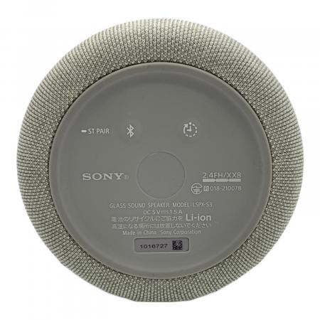【美品・値下げ】ソニー グラスサウンドスピーカー SONY (ソニー) グラスサウンドスピーカー LSPX-S3｜トレファクONLINE
