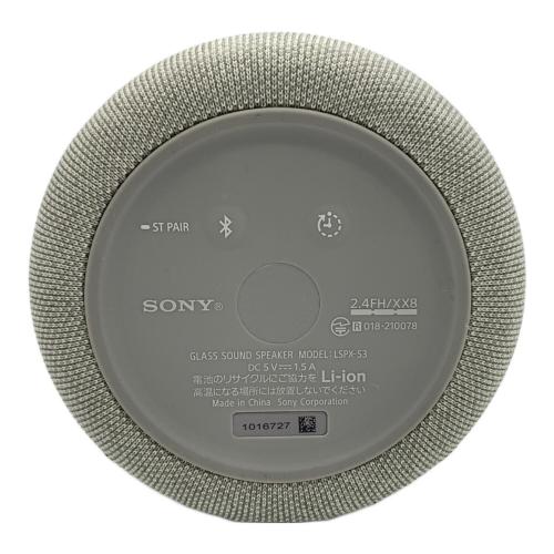 SONY (ソニー) グラスサウンドスピーカー LSPX-S3