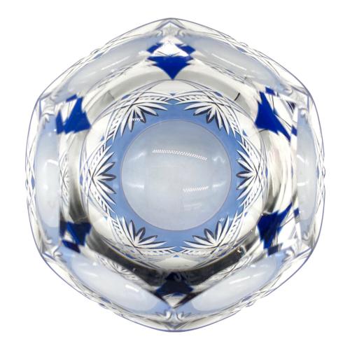 KAGAMI CRYSTAL (カガミクリスタル) グラス 色被せ切子