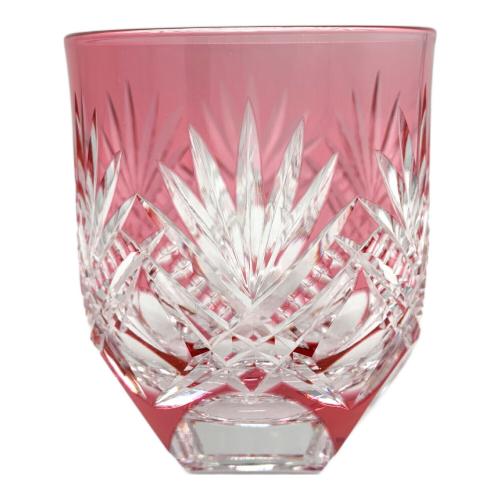 KAGAMI CRYSTAL (カガミクリスタル) グラス 色被せ切子