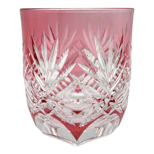 KAGAMI CRYSTAL (カガミクリスタル) グラス 色被せ切子