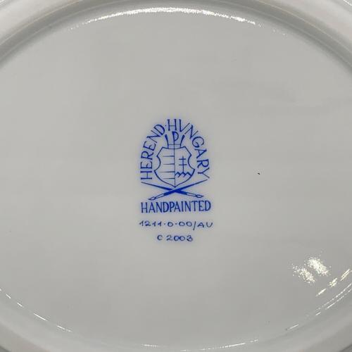 Herend (ヘレンド) アポニーグリーン オーバルディッシュ