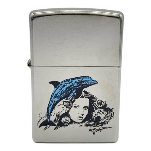 ZIPPO 2015年製 Claudio Mazzi イルカと女性