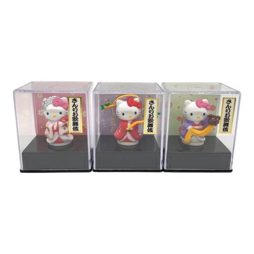 Sanrio（サンリオ） HELLO KITTY (ハローキティ) ハローキティの歌舞伎と日本舞踊 サンリオ歌舞伎 9個セット マスコット人形