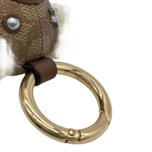 COACH (コーチ) ベアチャーム ブラウン×ベージュ