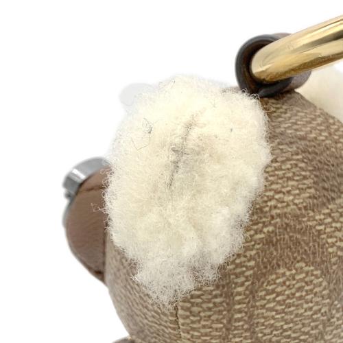 COACH (コーチ) ベアチャーム ブラウン×ベージュ