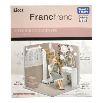 TAKARA TOMY（タカラトミー） インテリアコーディネート　ドレッサールーム（Francfrancコラボ） リカちゃん人形