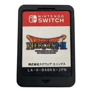 ドラゴンクエストヒーローズI・Ⅱ Nintendo Switch用ソフト 本体のみ CERO B (12歳以上対象)