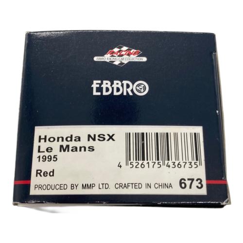 EBBRO (エブロ) 1/43 HONDA NSX Le Mans 1995 Castrol #84(レッド) ミニカー