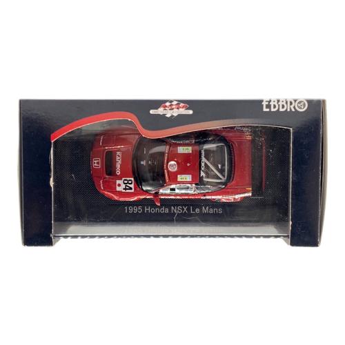 EBBRO (エブロ) 1/43 HONDA NSX Le Mans 1995 Castrol #84(レッド) ミニカー